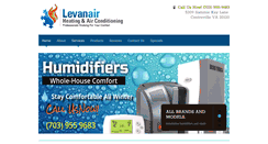 Desktop Screenshot of levanair.com