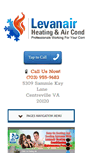 Mobile Screenshot of levanair.com